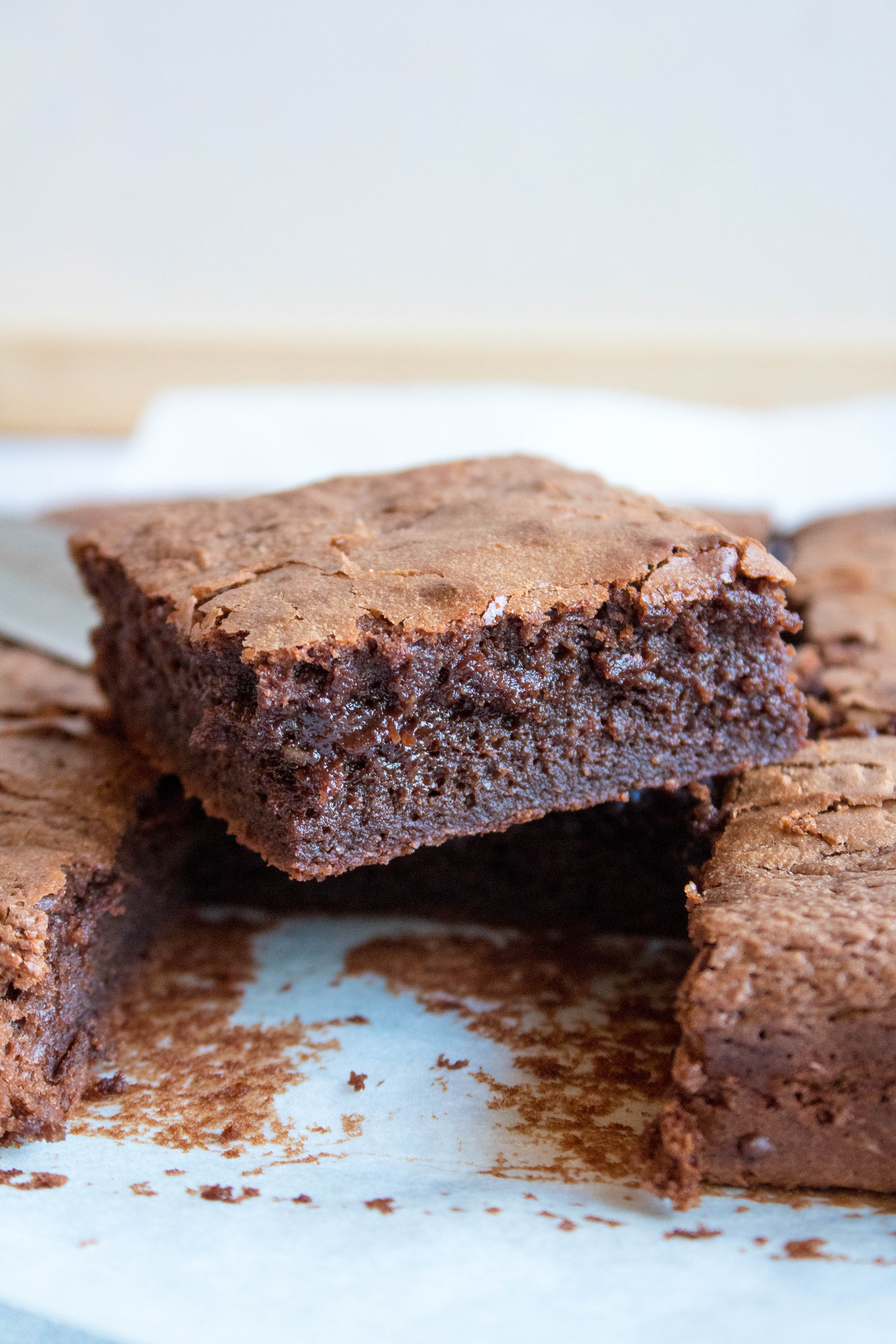 Flourless Nutella Brownies