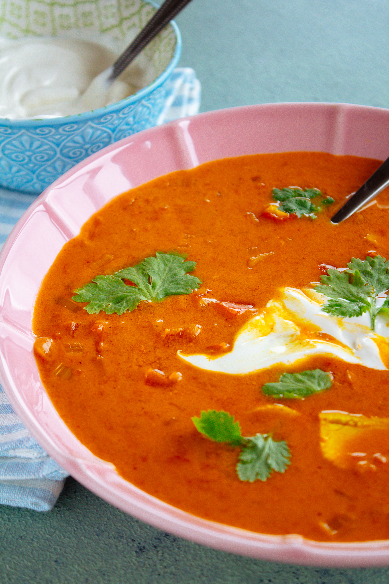 Curry Coconut Chicken Soup