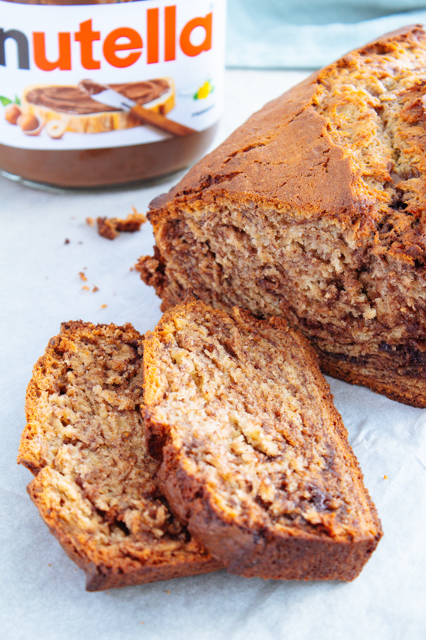 Nutella Banana Bread