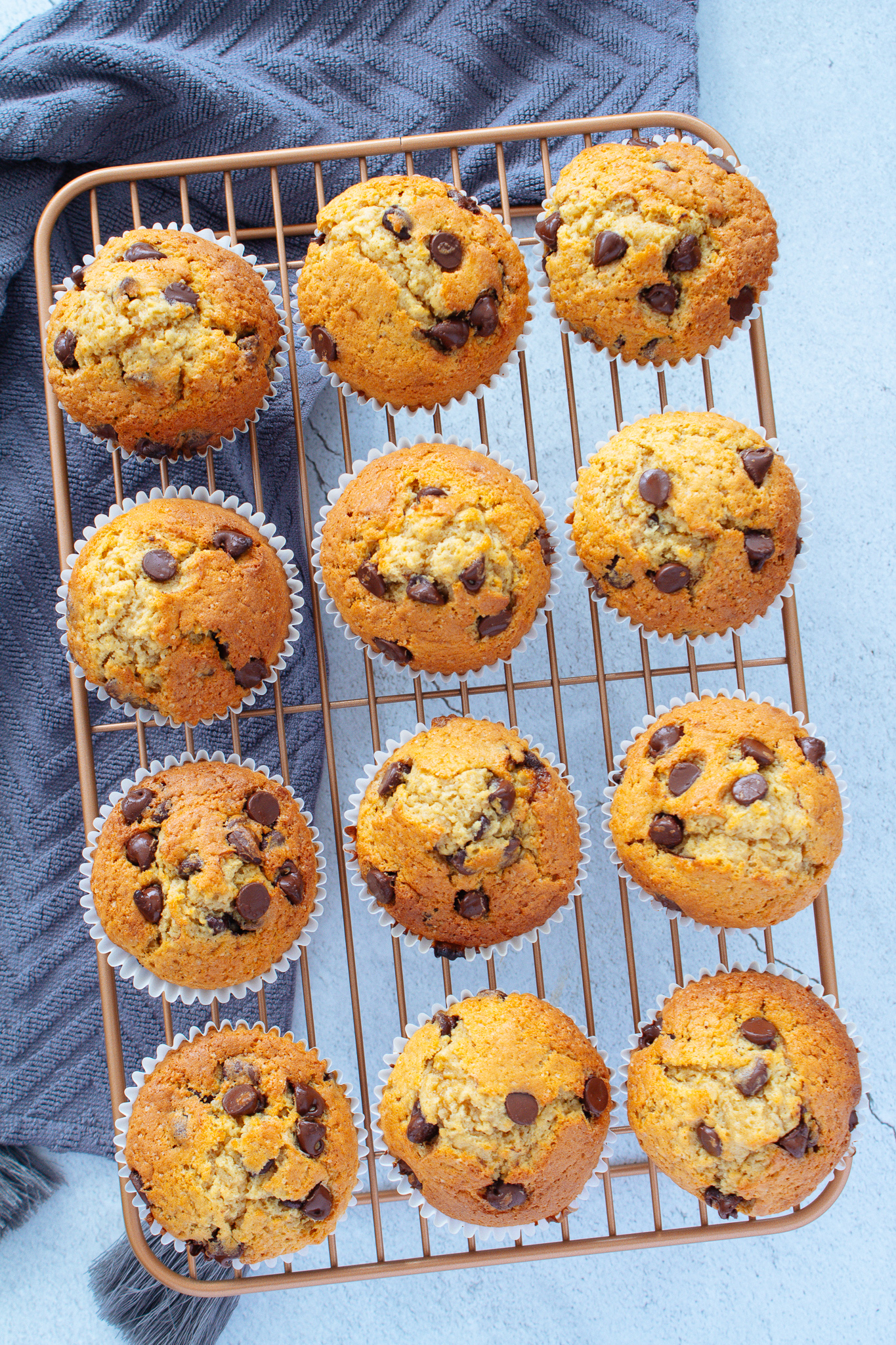 Classic Chocolate Chip Muffins