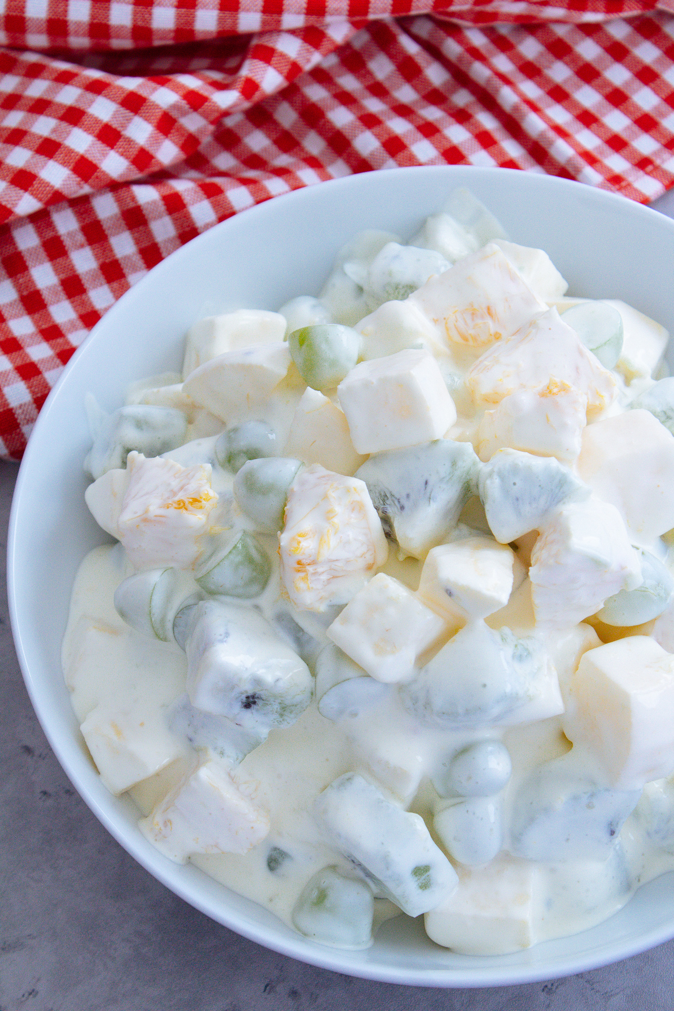 Easy Creamy Fruit Salad