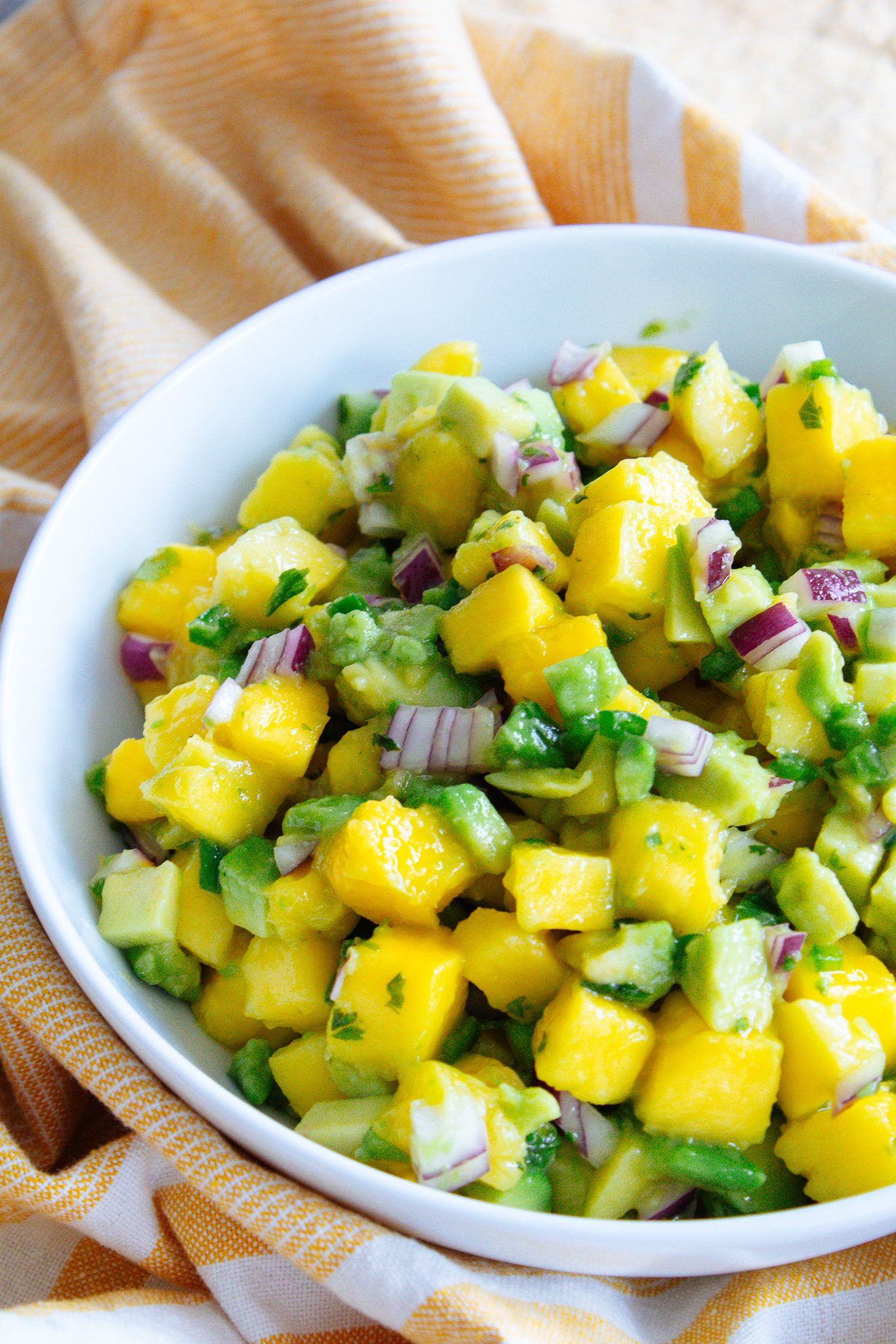 Fresh Mango Avocado Salsa