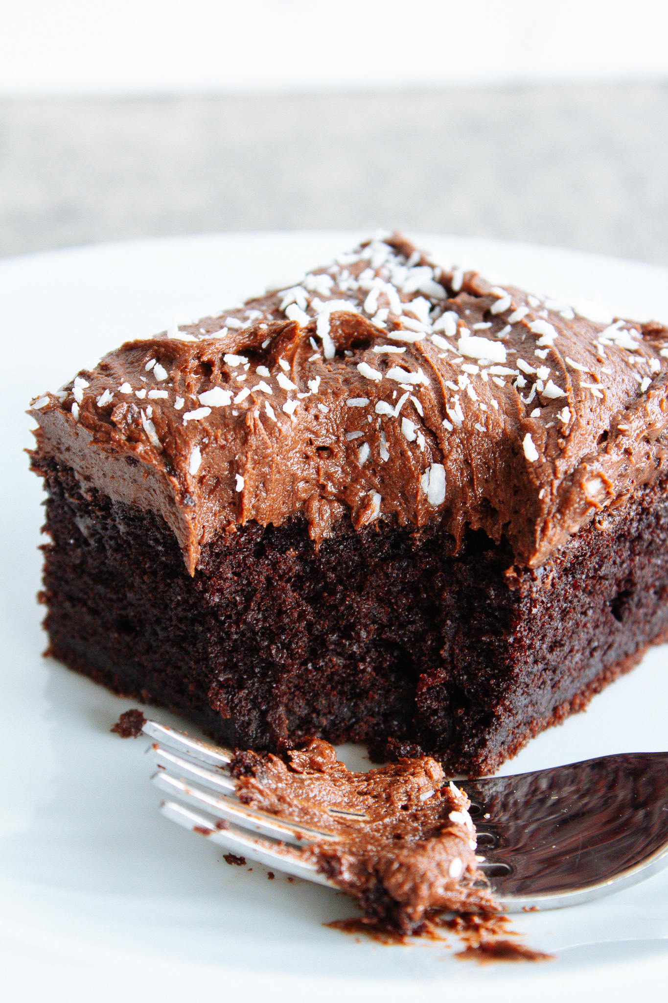 Easy Frosted Chocolate Sheet Cake