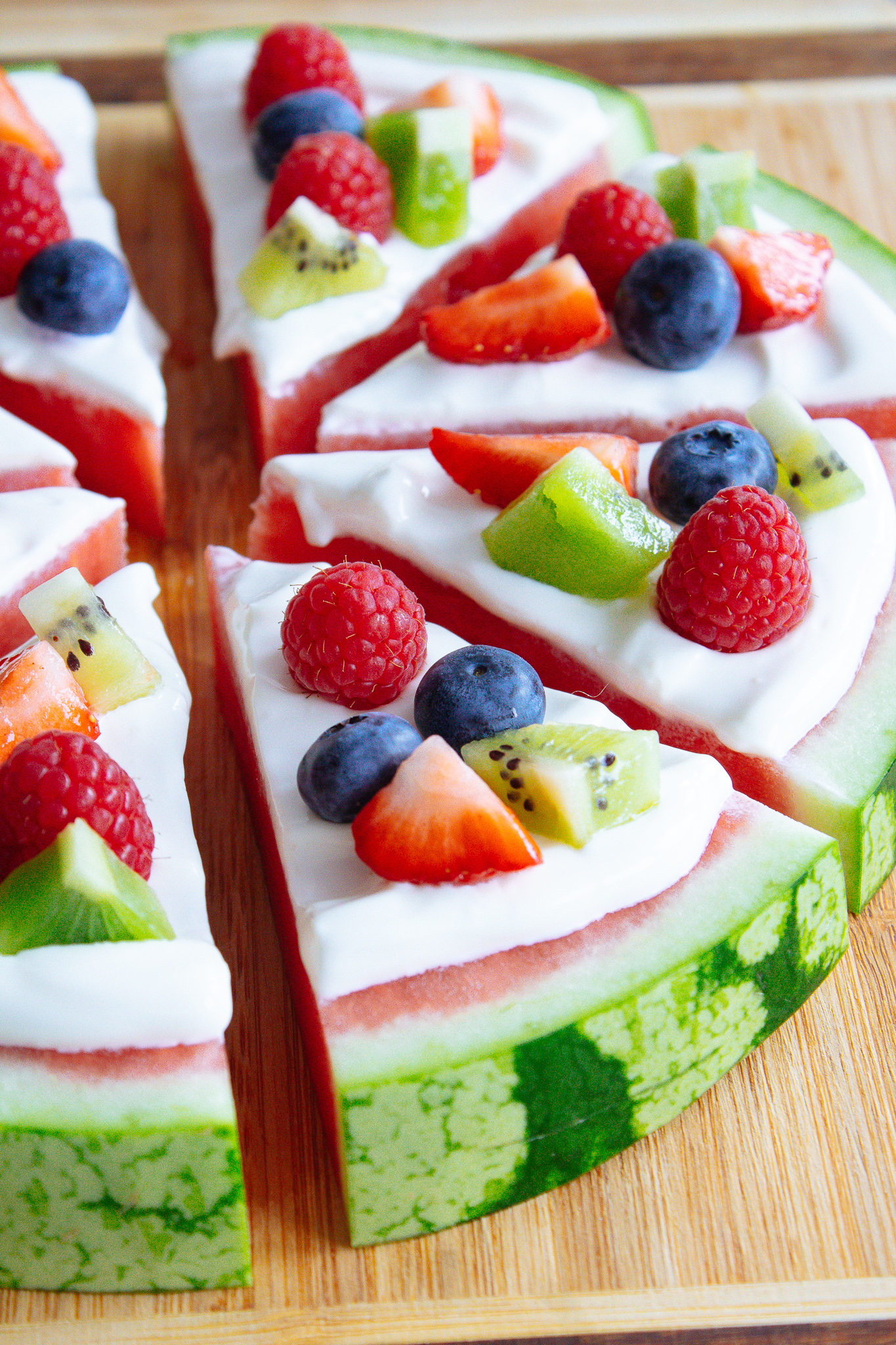 Healthy Watermelon Fruit Pizza