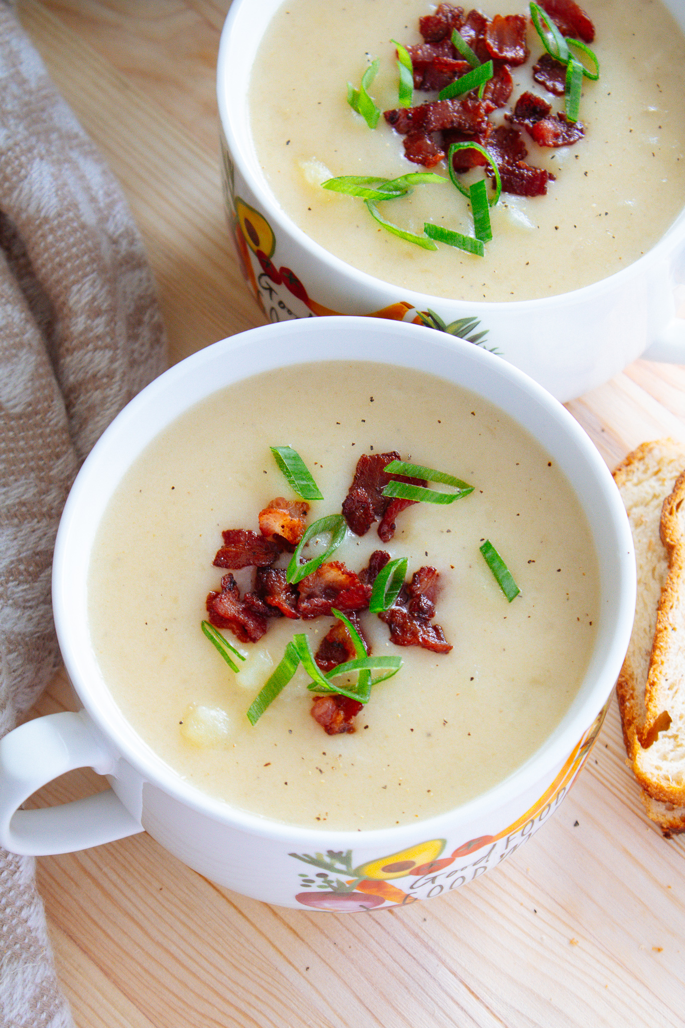 Easy Instant Pot Potato Soup