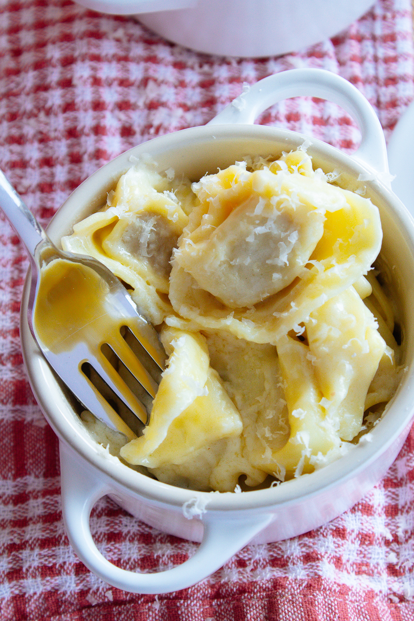 Creamy Tortellini Mac & Cheese